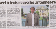 Le Parisien Val de Marne évoque ma contestation contre l’implantation de trois antennes-relais Orange