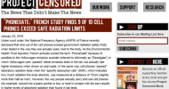 “PhoneGate: French Study Finds 9 of 10 Cell Phones Exceed Safe Radiation Limits » By Project Censored