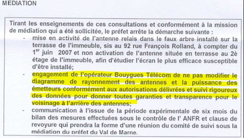 Médiation préfet Val-de-Marne 2007